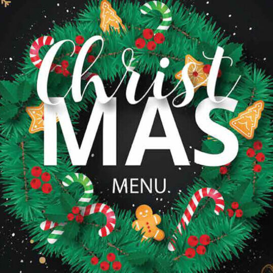 Christmas Menu Cover