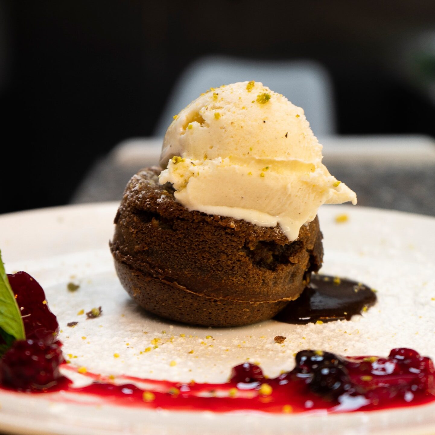 Hot chocolate cake